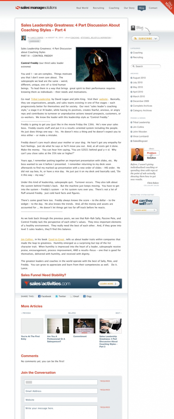 SalesManage Solutions Blog