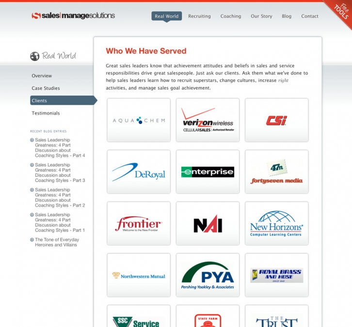 SalesManage Solutions Clients