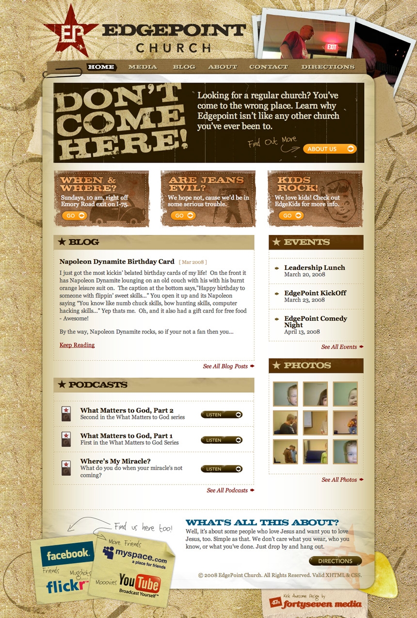 EdgePoint Church Homepage