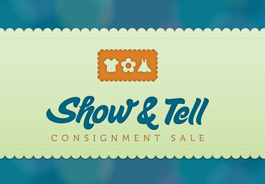 Show and Tell Sale Logo
