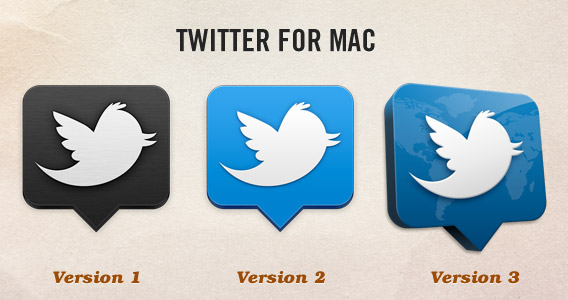 Twitter for Mac Icons