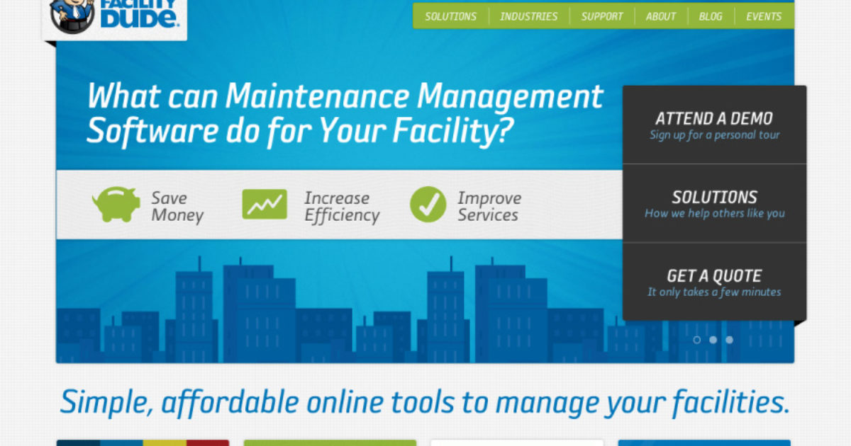 FacilityDude  Design Portfolio FortySeven Media