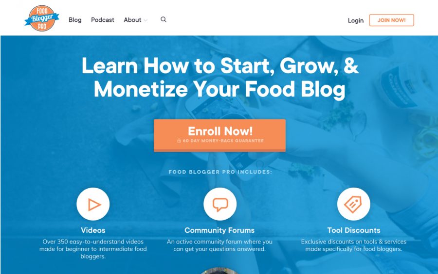 Food Blogger Pro Re-Design