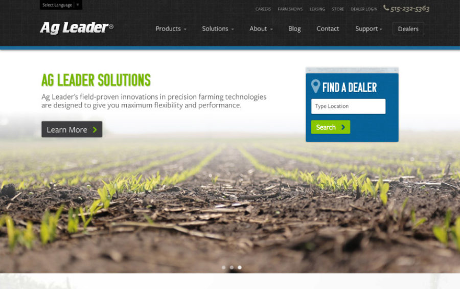 Ag Leader Logo Portfolio | Kick Awesome Web Design, Brand Identity, Craft CMS Sites ...