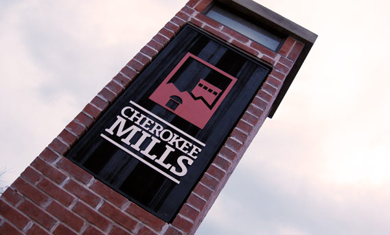 Cherokee Mills Sign
