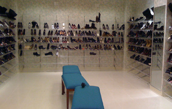 shoe room